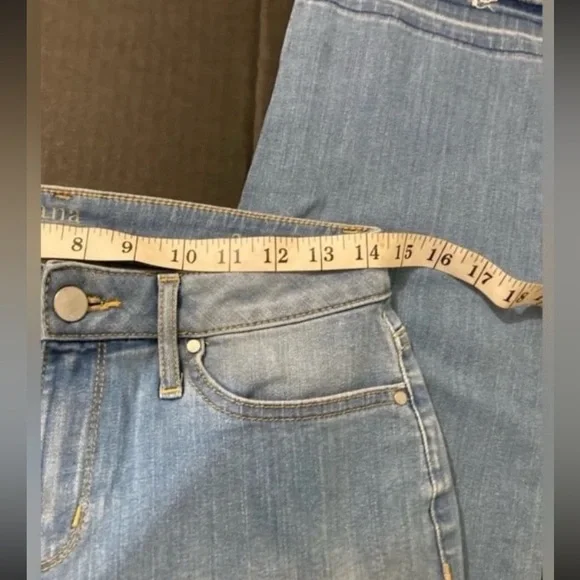 a.n.a Light Blue Straight Jeans - Picture 2 of 5